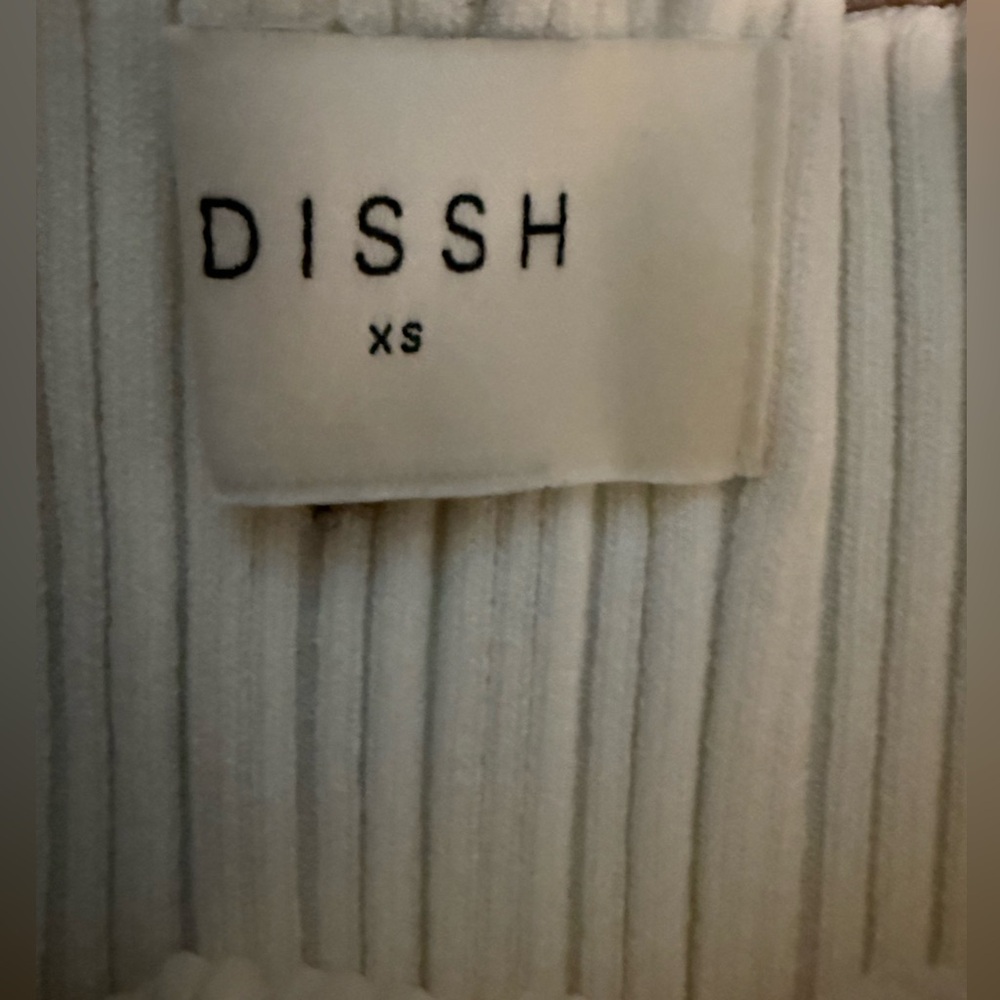 DISSH Sienna White Knit Dress - Picture 2 of 2